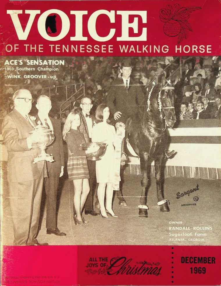 1969 Voice Of The Tennessee Walking Horse 1969 December Voice