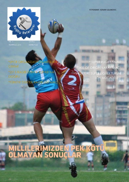 Rugby Referansı Temmuz 2015 Sayısı