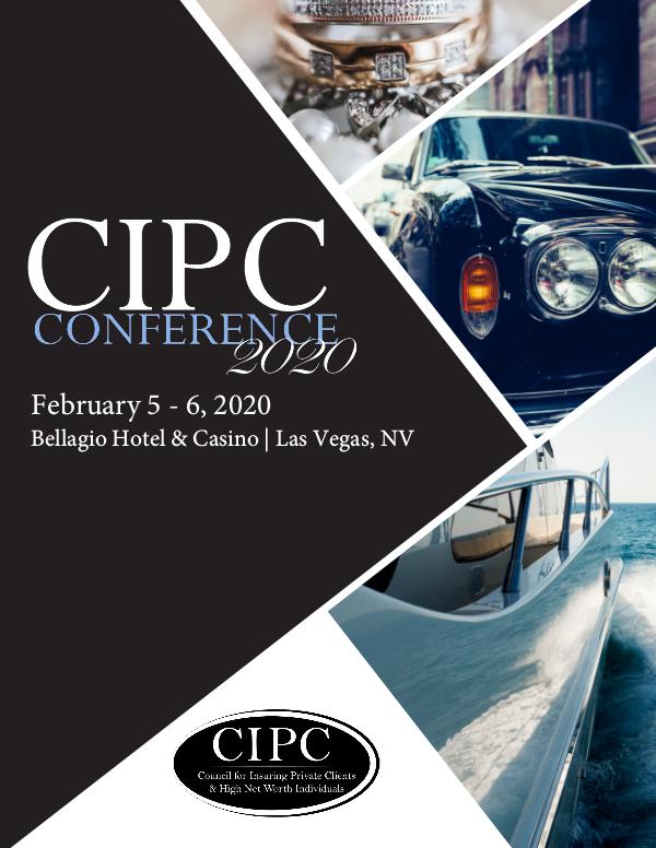 2020 CIPC Conference Information Packet 2020 CIPC Conference Information Packet