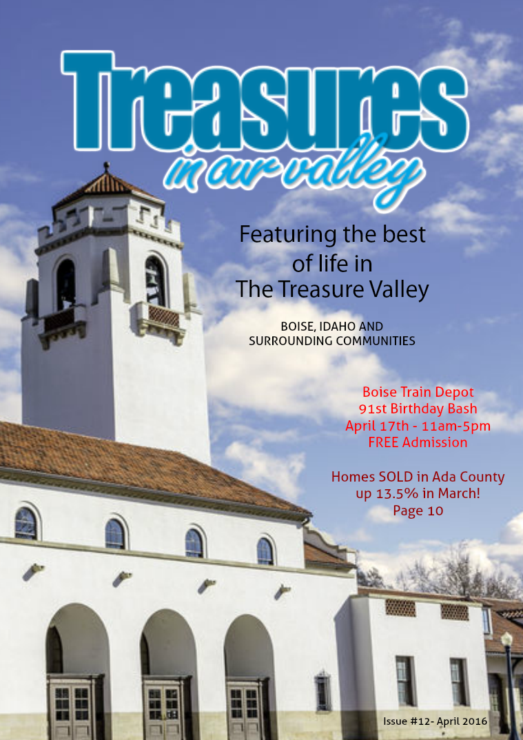 Treasures In Our Valley April 2016
