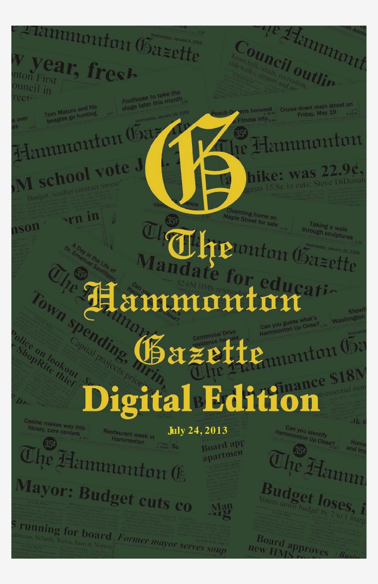 The Hammonton Gazette 07/24/13