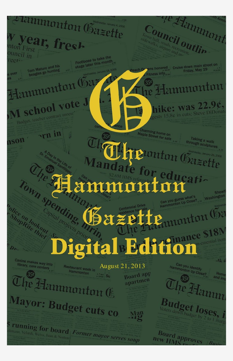 The Hammonton Gazette 08/21/13