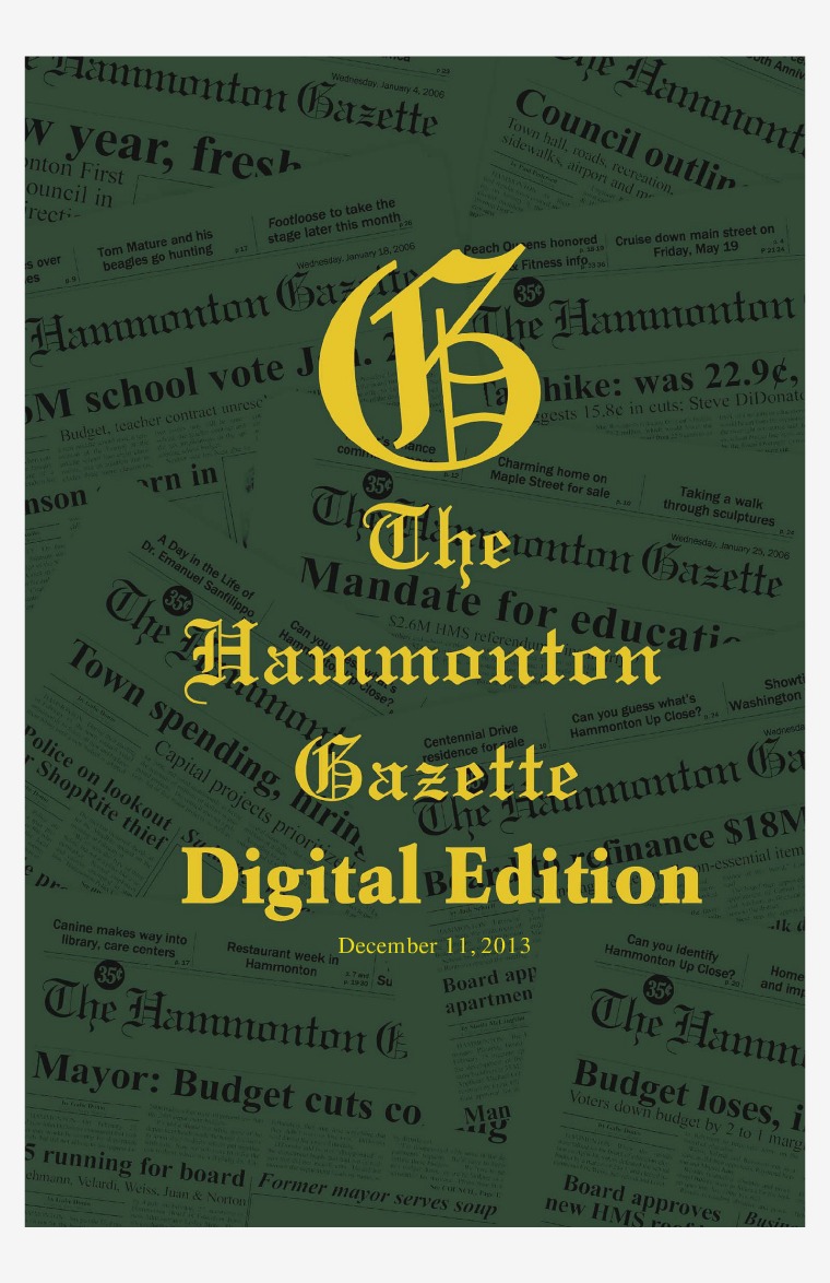 The Hammonton Gazette 12/11/13