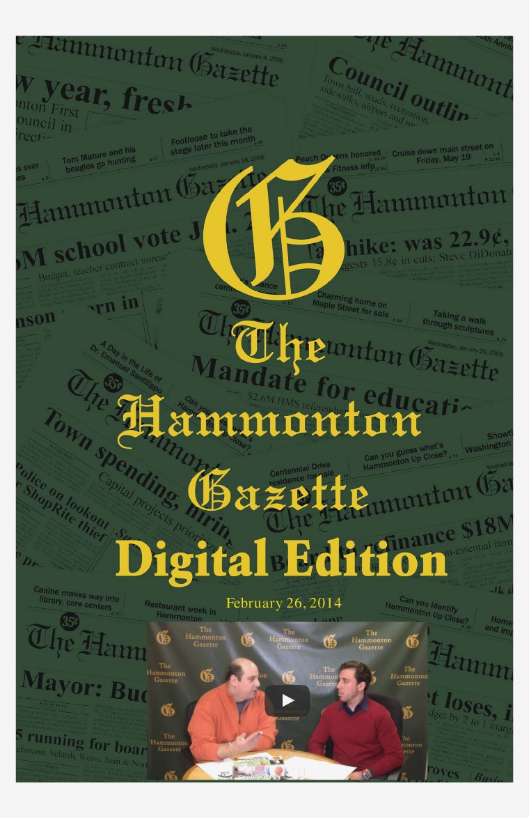 The Hammonton Gazette 02/26/2014