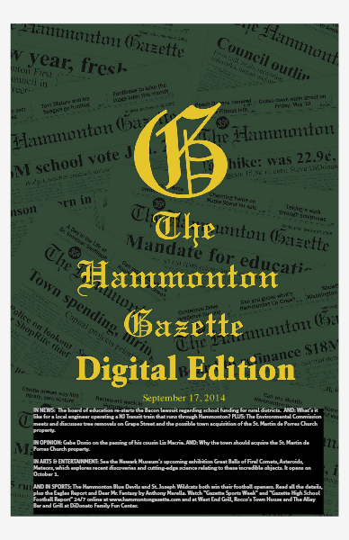 The Hammonton Gazette 09/17/14 Edition