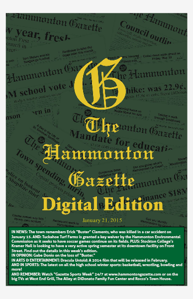 The Hammonton Gazette 01/21/15 Edition
