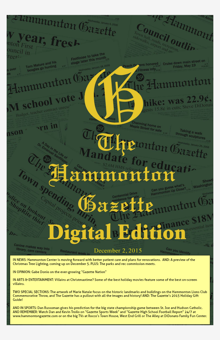 The Hammonton Gazette 12/02/15