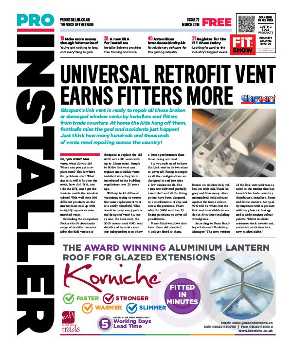 Pro Installer March 2019 - Issue 72