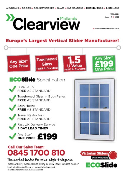 Clearview Midlands April 2014 - Issue 149