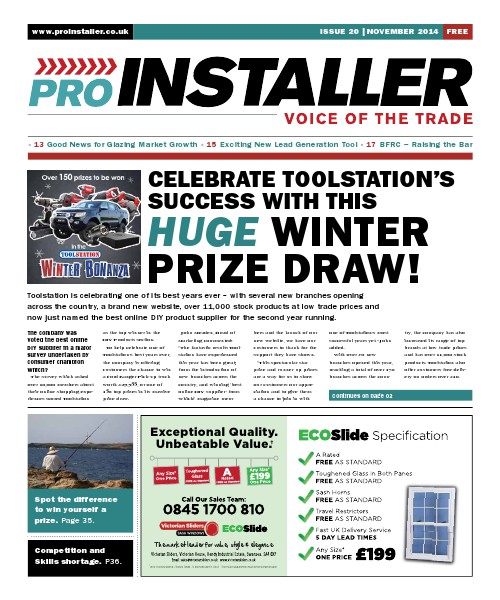 Pro Installer November 2014 - Issue 20