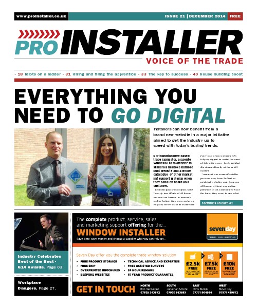 Pro Installer December 2014 - Issue 21