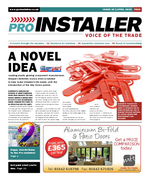 Pro Installer April 2015 - Issue 25