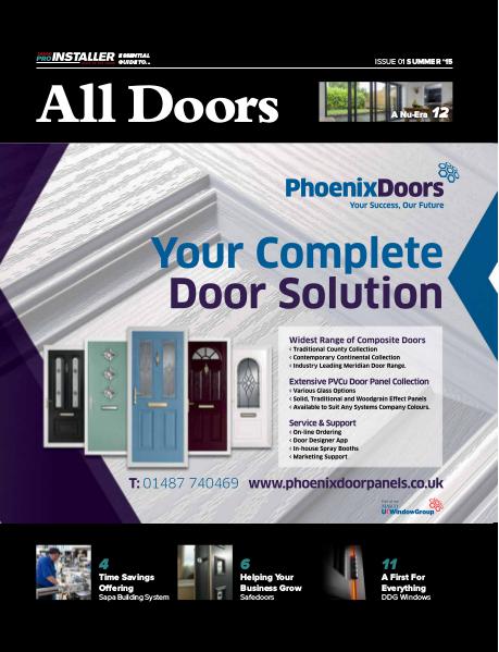 Pro Installer Guide to All Doors - Issue 01