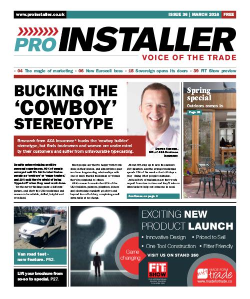 Pro Installer March 2016 - Issue 36