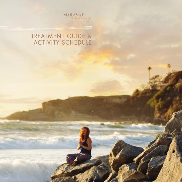 Monarch Beach Resort Spa MBR_SPA Brochure