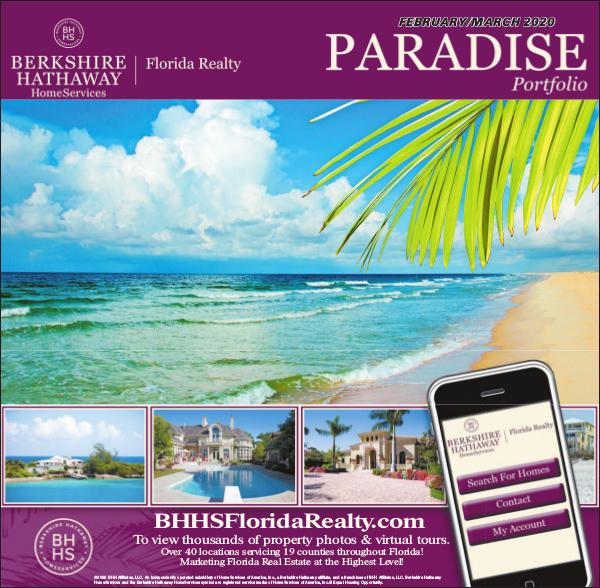 Paradise Portfolio – Miami Herald Edition February 2020 Miami Herald Feb / March 2020 Digital Edition