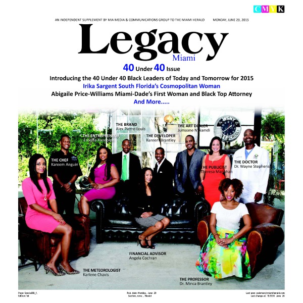 Legacy 2015 Miami: 40 Under 40 Issue