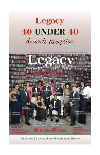 Legacy 2015 40 Under 40 Reception Program