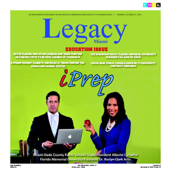 Legacy 2014 Miami: Education Issue