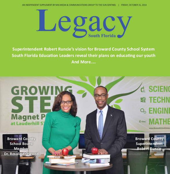 Legacy 2014 South Florida:  Education Issue