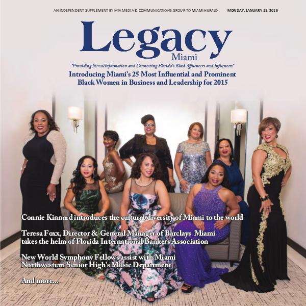 Legacy 2016 Miami: 25 Most Powerful Women Issue