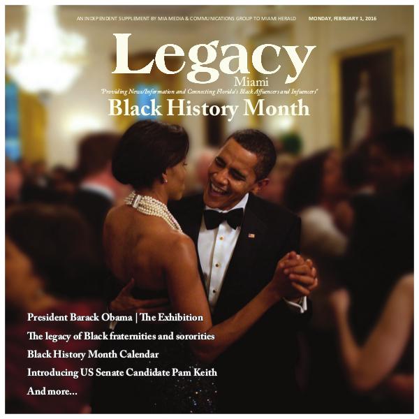 Legacy 2016 Miami: Black History Month Issue