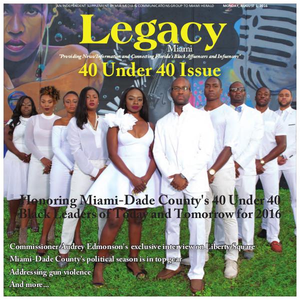 Legacy 2016 Miami: 40 Under 40 Issue