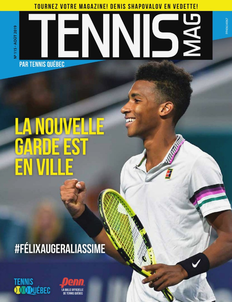 Tennis-mag #115 - Août 2019 Tennis_Mag #115