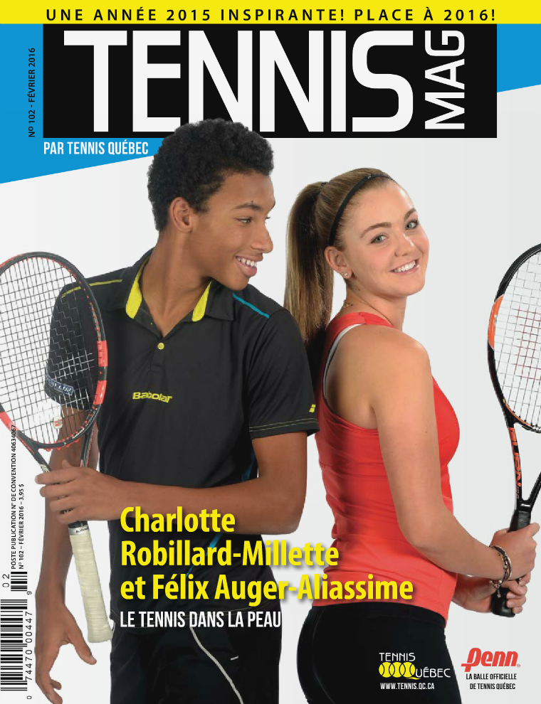 Tennis-mag #102 - Février 2016 Tennis-mag #102