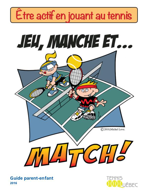 Tournée de tennis scolaire - Guide parent-enfant Tournée de tennis scolaire - guide web
