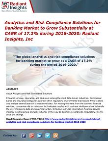 Analytics and Risk Compliance Solutions for Banking Market