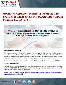 Mosquito Repellent Market is Projected to Grow at a CAGR of 4.66%