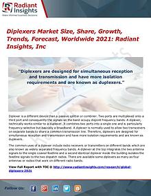 Diplexers Market Size, Share, Growth, Trends, Forecast 2021