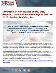 SIP Based IP PBX Market Share, Size, Growth, Trend 2017