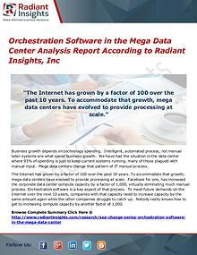 Orchestration Software in the Mega Data Center