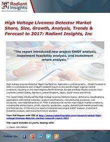 High Voltage Liveness Detector Market Share, Size, Growth, 2017