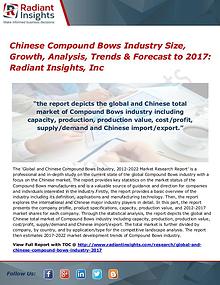 Chinese Compound Bows Industry Size, Growth, Analysis, Trends 2017