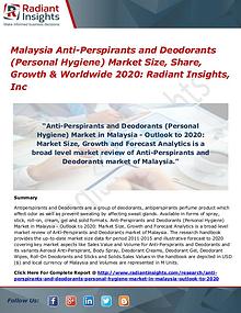 Malaysia Anti-Perspirants and Deodorants (Personal Hygiene) Market 20