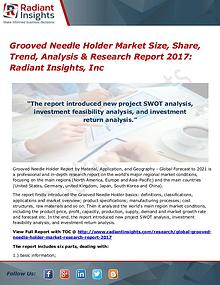 Grooved Needle Holder Market Size, Share, Trend, Analysis 2017