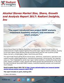 Alcohol Stoves Market Size, Share, Growth and Analysis Report 2017