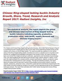 Chinese Ring-shaped Locking Buckle Industry Growth, Share, Trend 2017