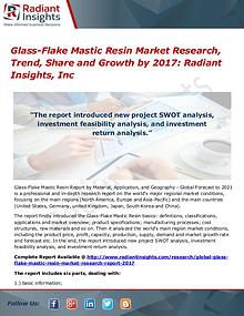 Glass-Flake Mastic Resin Market Research, Trend, Share & Growth 2017