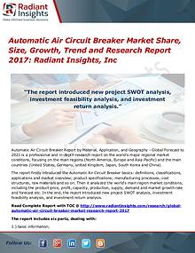 Automatic Air Circuit Breaker Market Share, Size, Growth, Trend 2017