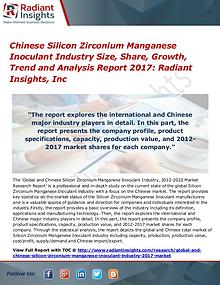 Chinese Silicon Zirconium Manganese Inoculant Industry Size 2017