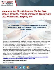 Magnetic Air Circuit Breaker Market Size, Share, Growth, Trends 2017