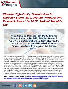 Chinese High-Purity Zirconia Powder Industry Share, Size, 2017