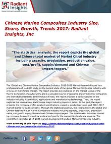 Chinese Marine Composites Industry Size, Share, Growth, Trends 2017
