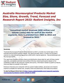 Australia Neurosurgical Products Market Size, Share, Growth 2023