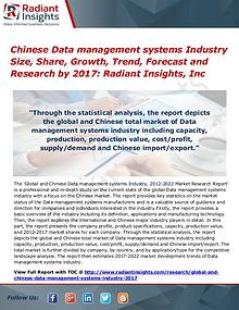 Chinese Data management systems Industry Size, Share, Growth 2017