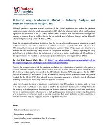 Pediatric Drug Development Market